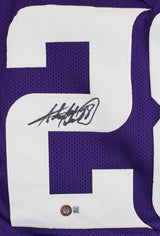 Adrian Peterson Authentic Signed Purple Pro Style Jersey BAS Witnessed