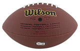 Rams Sony Michel Authentic Signed Wilson Super Grip Nfl Football BAS Witness