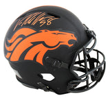 Broncos Von Miller Signed Eclipse Full Size Speed Proline Helmet JSA Witness