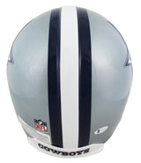 Cowboys Tony Dorsett "HOF 94" Signed Silver Full Size Proline Helmet BAS Witness