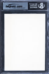 Vivien Leigh Gone with the Wind Signed Black & White 5x7 Photo BAS Slabbed