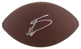 Texans Stefon Diggs Signed Wilson Super Grip Football W/ Case BAS Witnessed