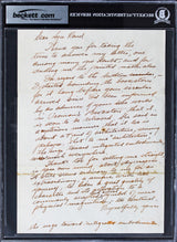 Ayn Rand Authentic Signed 7.25x10 Typed Letter Dated Nov. 29, 1946 BAS Slabbed