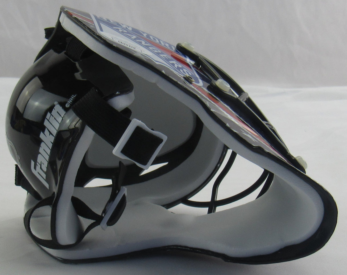Mike Richter Signed Auto Rangers Mini Helmet JSA Witness COA