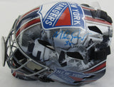 Mike Richter New York Rangers Signed Auto Full Size Helmet JSA Witness COA