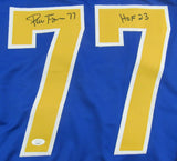 Pierre Turgeon Buffalo Sabres Signed Auto Jersey JSA COA