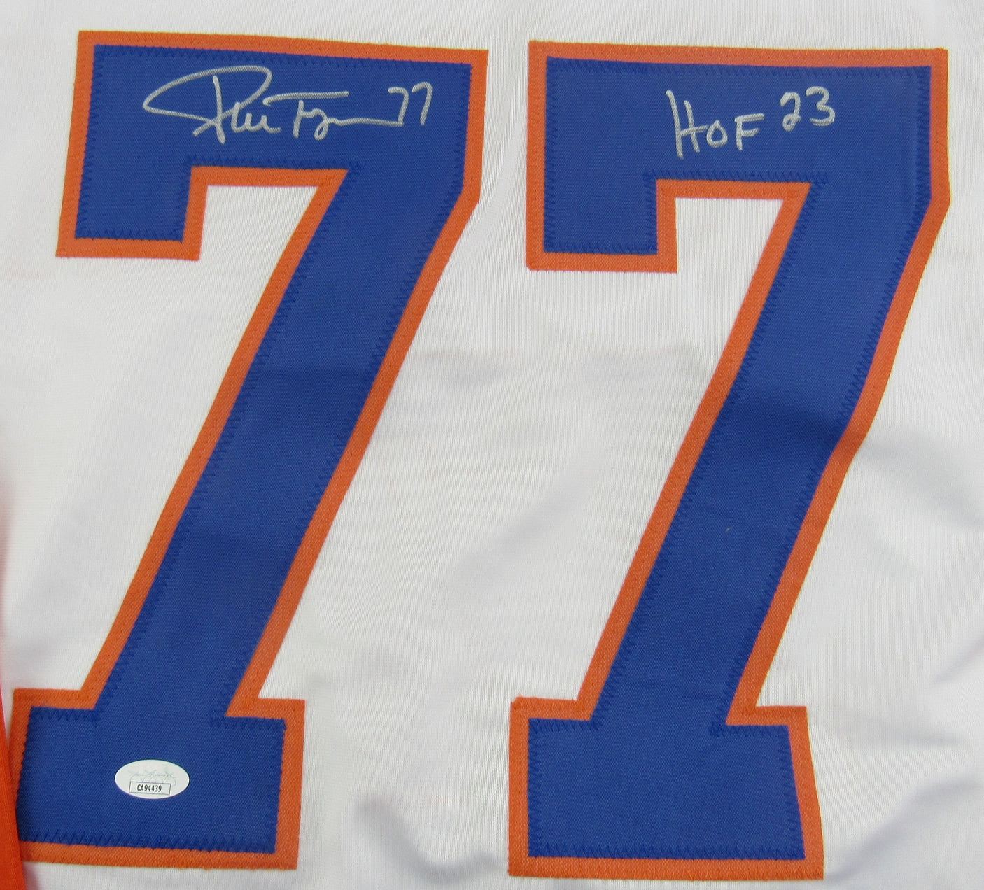 Pierre Turgeon New York Rangers Signed Auto Jersey JSA COA I