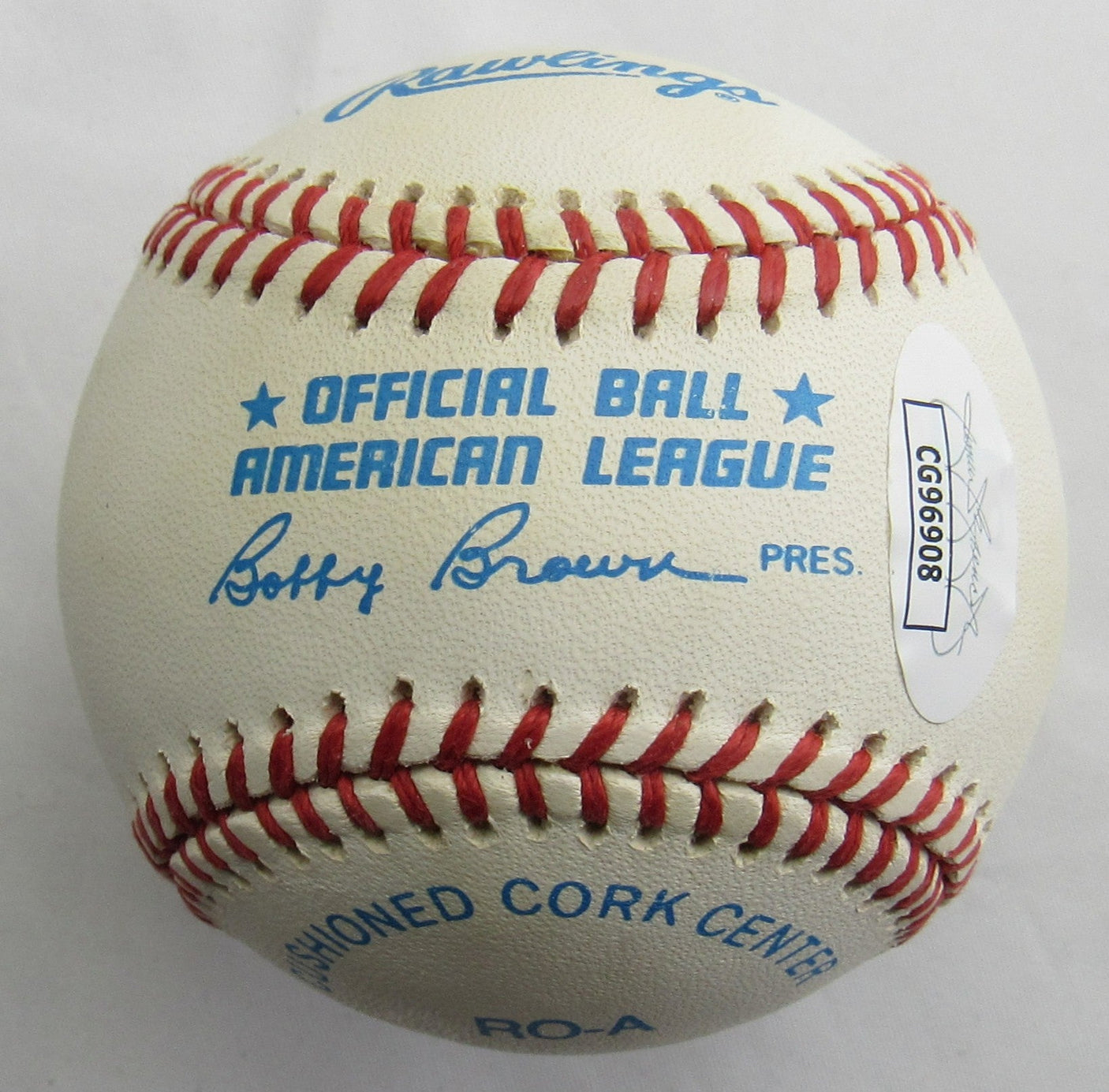 Cal Ripken Signed Auto Baseball JSA CG96908