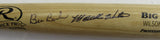 Bill Buckner Mookie Wilson Signed Auto Autograph Rawlings Baseball Bat JSA CB21731