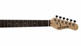 Alice Cooper Authentic Signed Blue Sunburst Electric Guitar BAS Witnessed