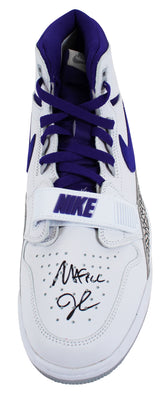 Lakers Magic Johnson Signed 2018 Nike Air Jordan Legacy 312 Shoes BAS Witness 1