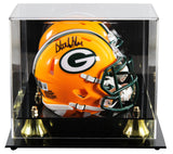 Packers Sterling Sharpe Authentic Signed Speed Mini Helmet W/ Case BAS Witnessed