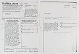 Jim Henson The Muppets Signed 8.5x11 Reference Sheet Document BAS #AB31378