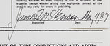 Jim Henson The Muppets Signed 8.5x11 Reference Sheet Document BAS #AB31378