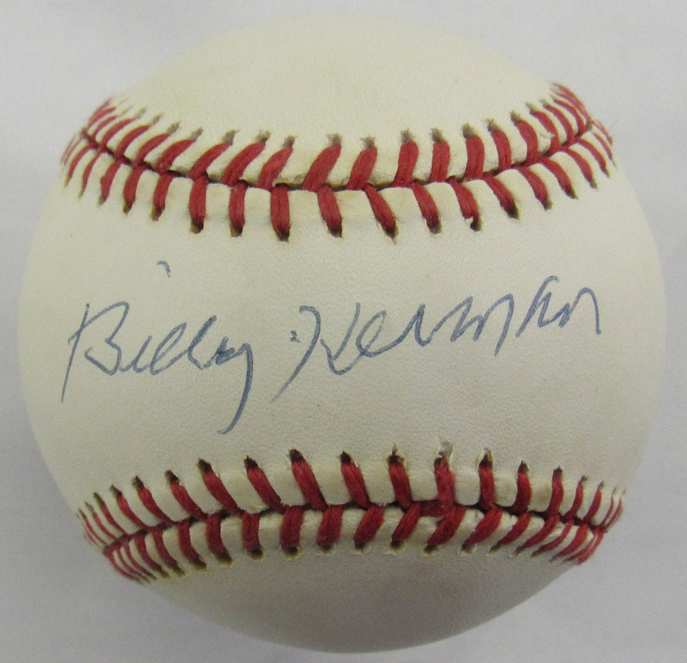 Billy Herman Signed Auto Autograph Rawlings Baseball JSA EE90428