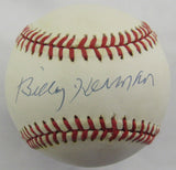 Billy Herman Signed Auto Autograph Rawlings Baseball JSA EE90428