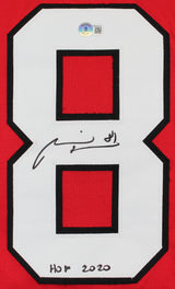 Marian Hossa "HOF 2020" Authentic Signed Red Pro Style Jersey BAS Wit #WV45042