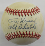 Tom Henrich Signed Auto Autograph Rawlings Baseball JSA EE08687