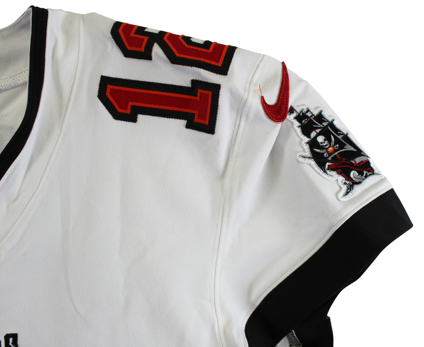 Buccaneers Tom Brady Signed 2022 White Nike Game Worn Jersey BAS & Photo Matched