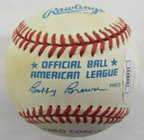Tom Henrich Signed Auto Autograph Rawlings Baseball JSA EE08687