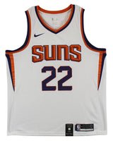 Suns DeAndre Ayton White Nike Swingman Size 52 Jersey Un-signed