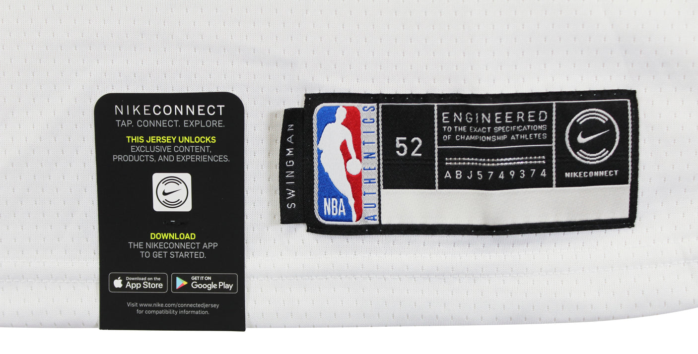 Suns DeAndre Ayton White Nike Swingman Size 52 Jersey Un-signed