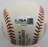 Terry Francona Theo Epstein Signed Auto Baseball JSA CI24005