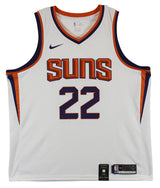 Suns DeAndre Ayton White Nike Swingman Size 56 Jersey Un-signed