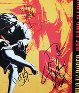 GnR (4) Slash, Reed, McKagan & Sorum Signed Lose Your Illusion I Album Cover BAS