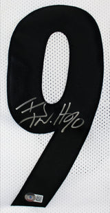 T.J. Watt Authentic Signed White Pro Style Jersey Autographed BAS Witnessed