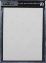 Carrie Fisher Star Wars Return of the Jedi Signed 8x10 Photo BAS Slabbed 2