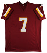 Joe Theismann "83 MVP" Authentic Signed Maroon Pro Style Jersey BAS Witnessed