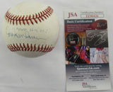 Hal Newhouser Signed Auto Autograph Rawlings Baseball JSA EE90426