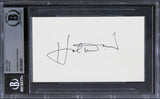 Hal David Musician Authentic Signed 3x5 Index Card Autographed BAS Slabbed 2