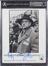 Ben Kingsley Schindler's List Authentic Signed 8x10 Photo BAS Slabbed