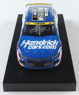 Kyle Larson Signed 2021 NASCAR #5 Hendrickcars.com - Cup Champion - 1:24 Premium Action Diecast Car (PA)