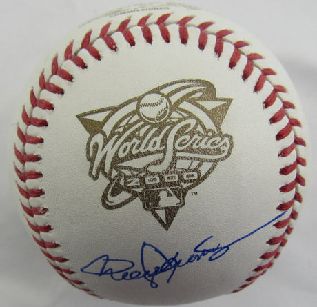 Roger Clemens 2000 World Series Signed Auto Rawlings Baseball JSA CB21748