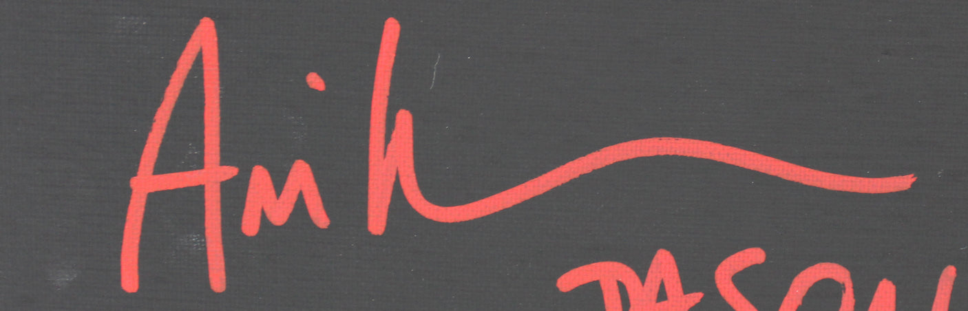 Ari Lehman "BITL, Jason 1" Signed 11x14 Canvas Hand-Drawn Sketch BAS #WF59868