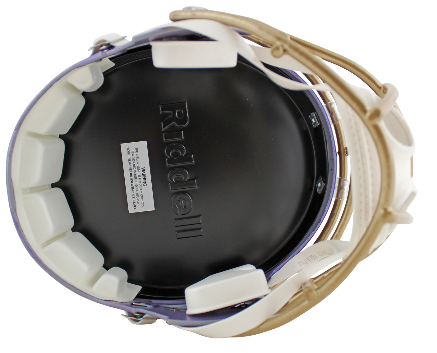 Ravens Ray Lewis Authentic Signed Flash Full Size Speed Rep Helmet BAS Witnessed