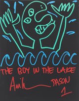 Ari Lehman "BITL, Jason 1" Signed 11x14 Canvas Hand-Drawn Sketch BAS #WF59858