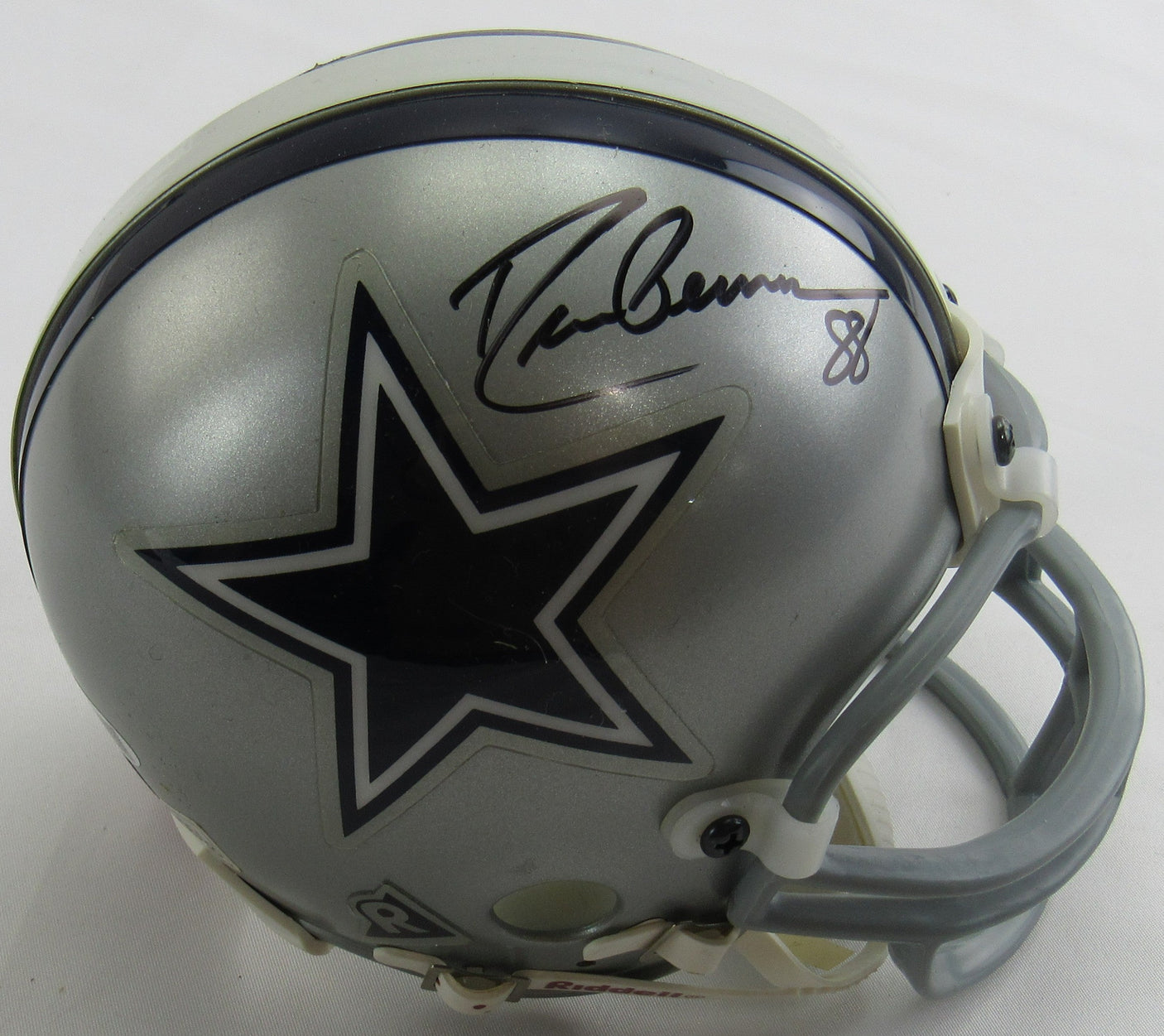 Drew Pearson Signed Auto Cowboys Mini Helmet JSA CI59535