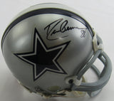 Drew Pearson Signed Auto Cowboys Mini Helmet JSA CI59535