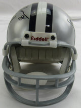 Drew Pearson Signed Auto Cowboys Mini Helmet JSA CI59535