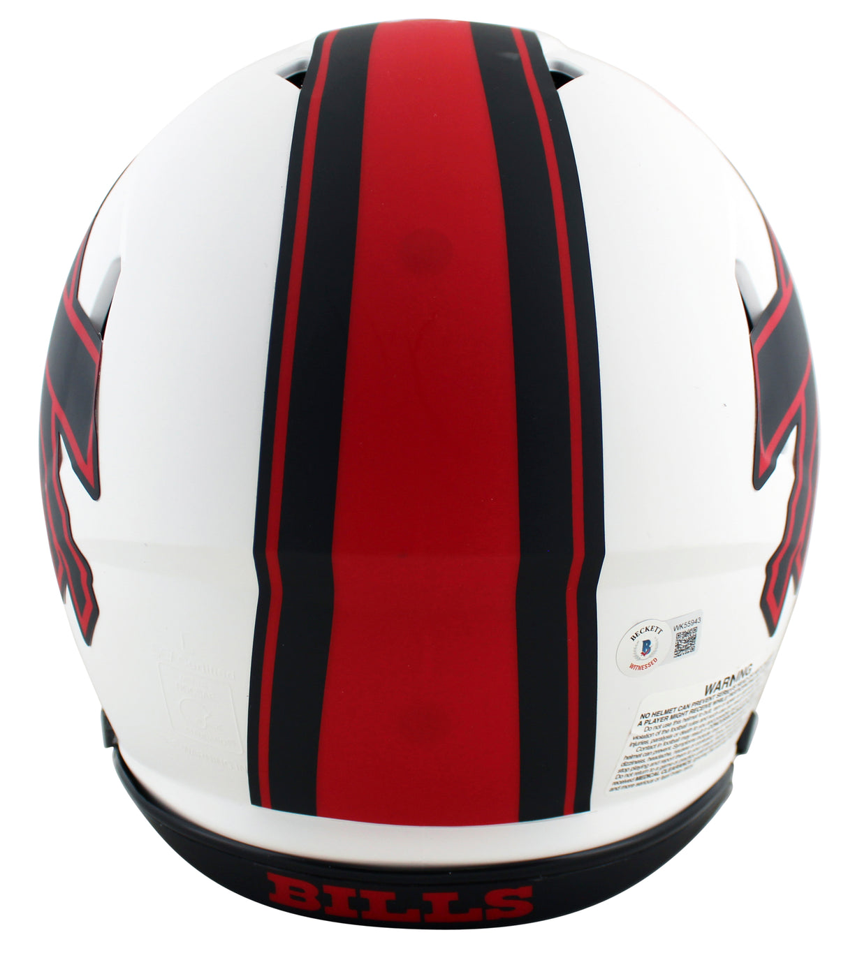 Bills Stefon Diggs Signed Lunar F/S Speed Proline Helmet w/ case BAS Wit