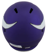 Vikings Justin Jefferson Authentic Signed Full Size Speed Rep Helmet BAS Witness