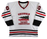 Chevy Chase Beat me off - Clark Griswold Authentic Signed Hockey Jersey BAS Wit