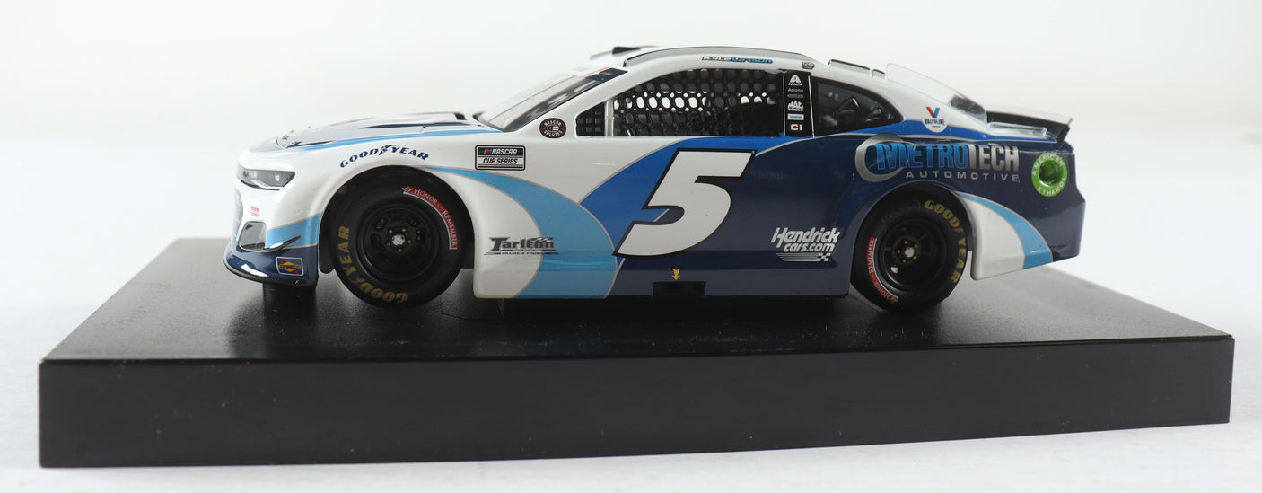 Kyle Larson Autographed 2021 NASCAR #5 MetroTech 1:24 Diecast Car (Limited Edition)