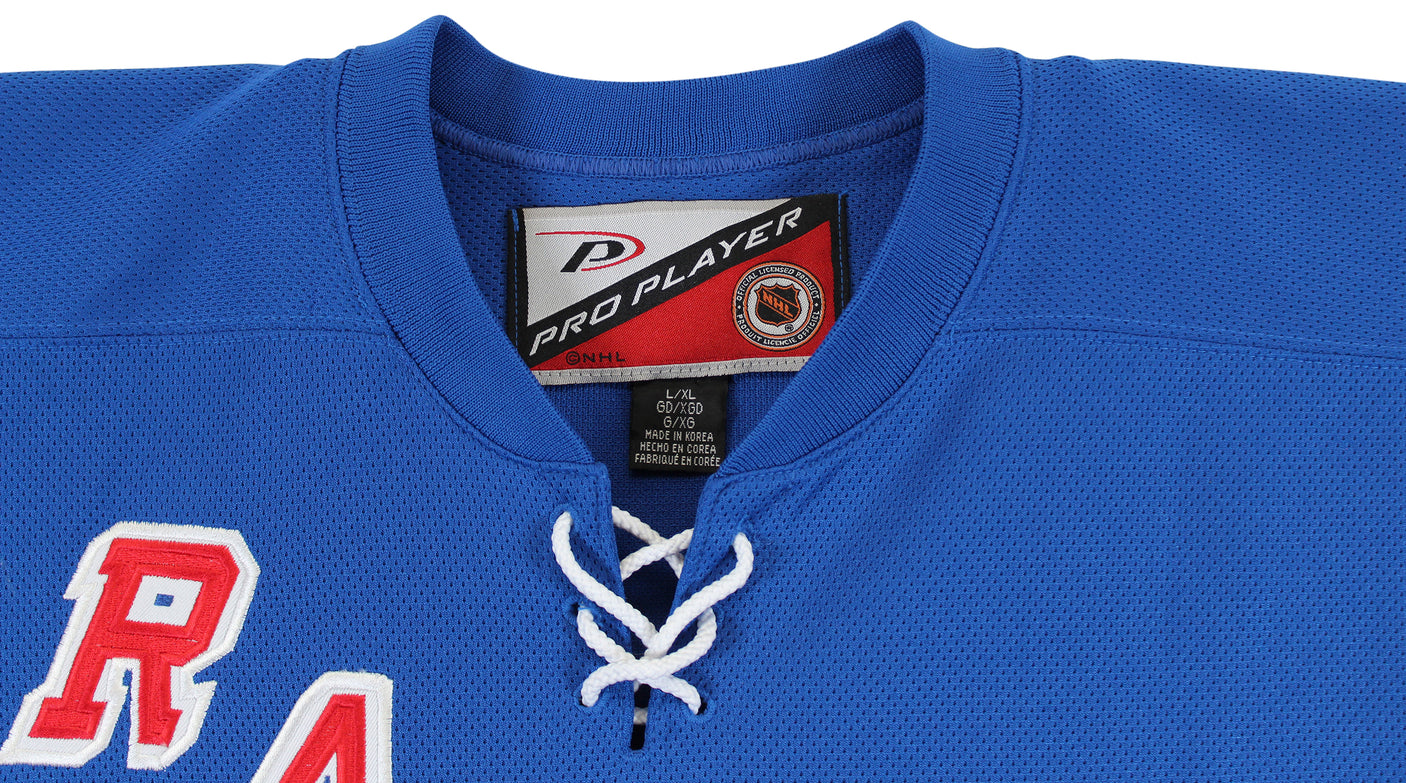 Rangers Blue Pro Player Large / Extra Large Jersey Un-signed
