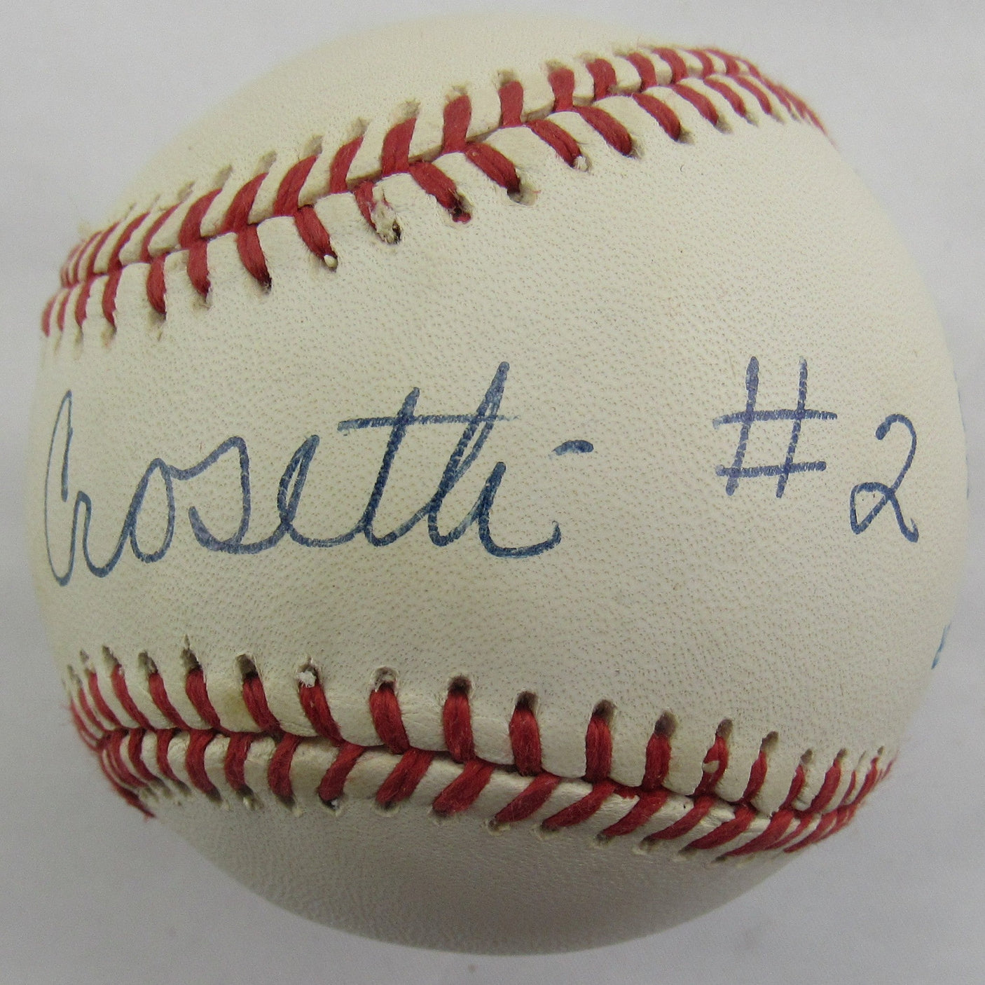 Frank Crosetti Signed Auto Autograph Rawlings Baseball JSA EE08694