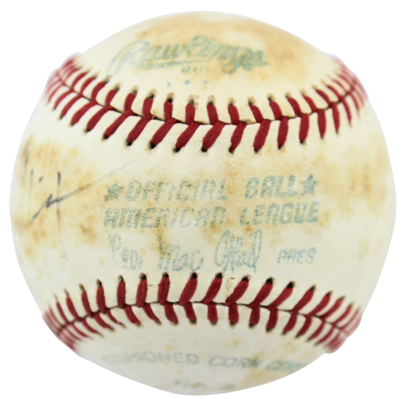 President Richard Nixon Signed Authentic OAL MacPhail Baseball JSA #X91589